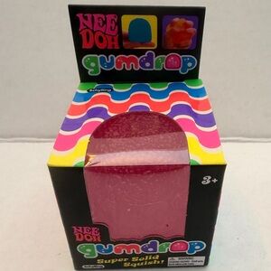NEEDOH Gumdrop Super Solid Squish!  - Pink